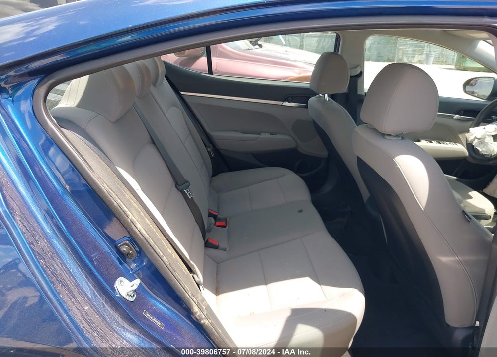 2019 HYUNDAI ELANTRA SE VIN: 5NPD74LF6KH491538