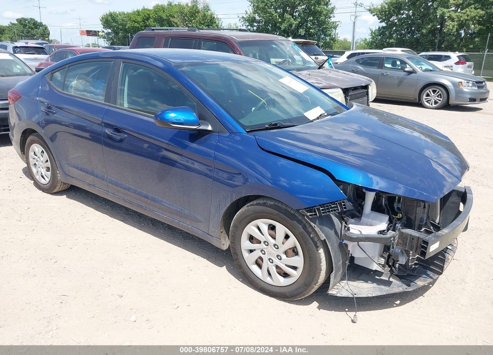 2019 HYUNDAI ELANTRA SE VIN: 5NPD74LF6KH491538