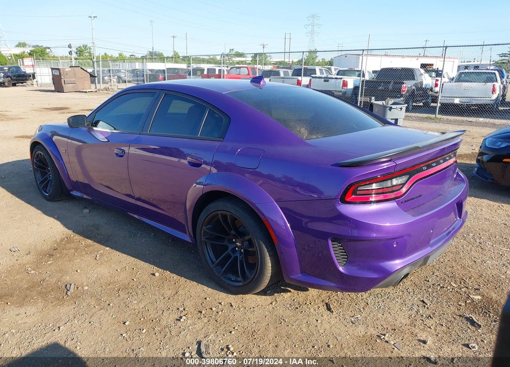 2023 DODGE CHARGER SCAT PACK WIDEBODY VIN: 2C3CDXGJ4PH628730