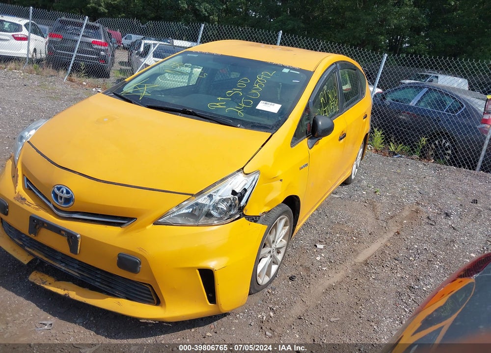 2012 TOYOTA PRIUS V THREE VIN: JTDZN3EUXC3141294