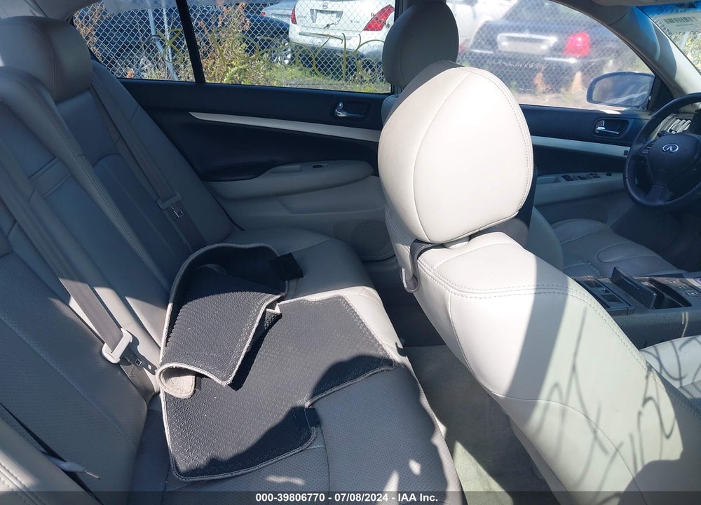 2008 INFINITI G35X VIN: JNKBV61FX8M278228