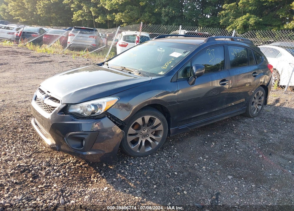 2014 SUBARU IMPREZA 2.0I SPORT PREMIUM VIN: JF1GPAL68E8222171