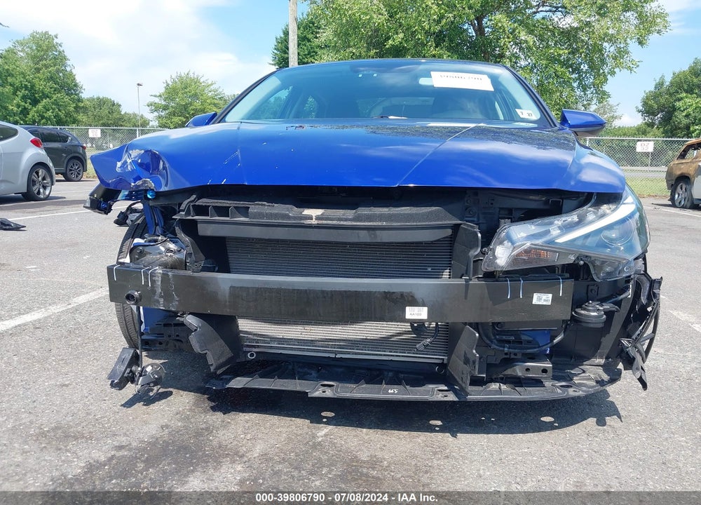 2023 HYUNDAI ELANTRA SEL VIN: KMHLM4AG9PU374190