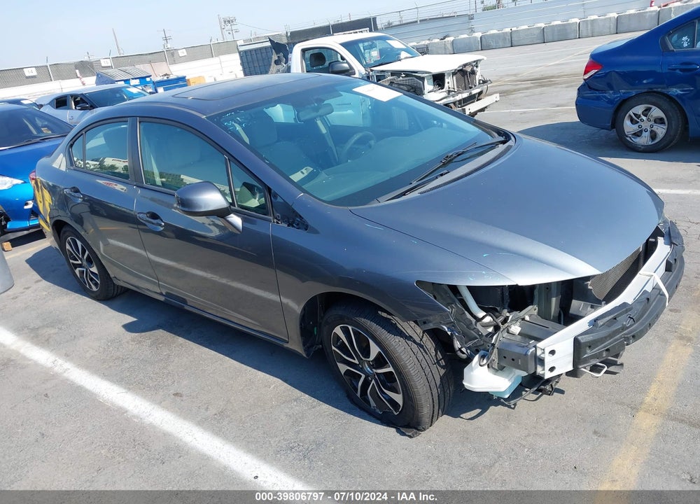 2013 HONDA CIVIC VIN: 19XFB2F82DE202381