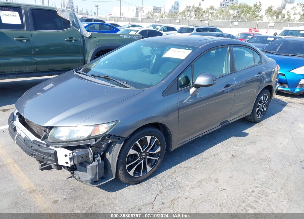 2013 HONDA CIVIC VIN: 19XFB2F82DE202381