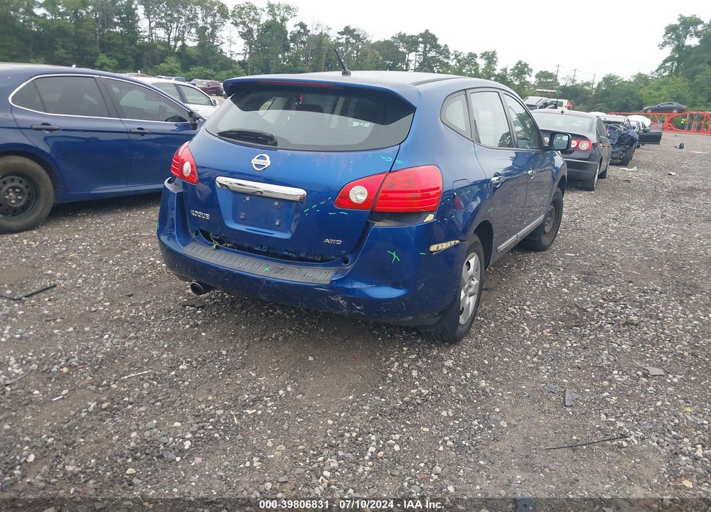 2011 NISSAN ROGUE S VIN: JN8AS5MV2BW255464