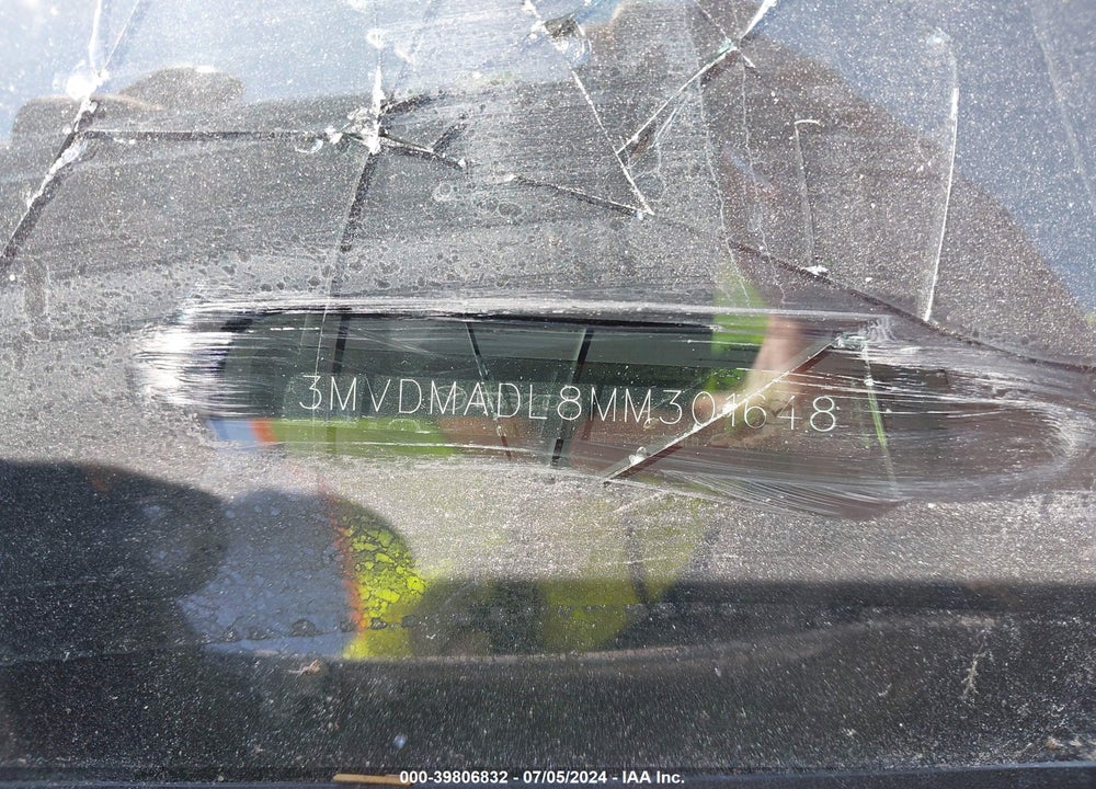 2021 MAZDA CX-30 VIN: 3MVDMADL8MM301648