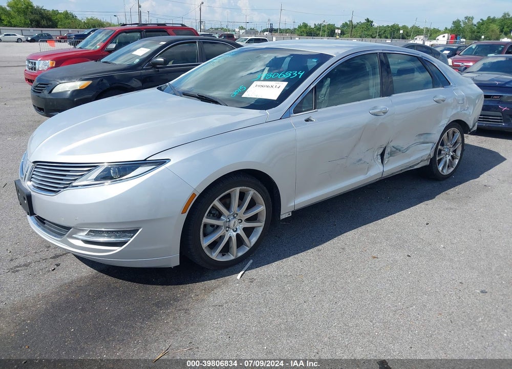 2015 LINCOLN MKZ VIN: 3LN6L2G98FR622528