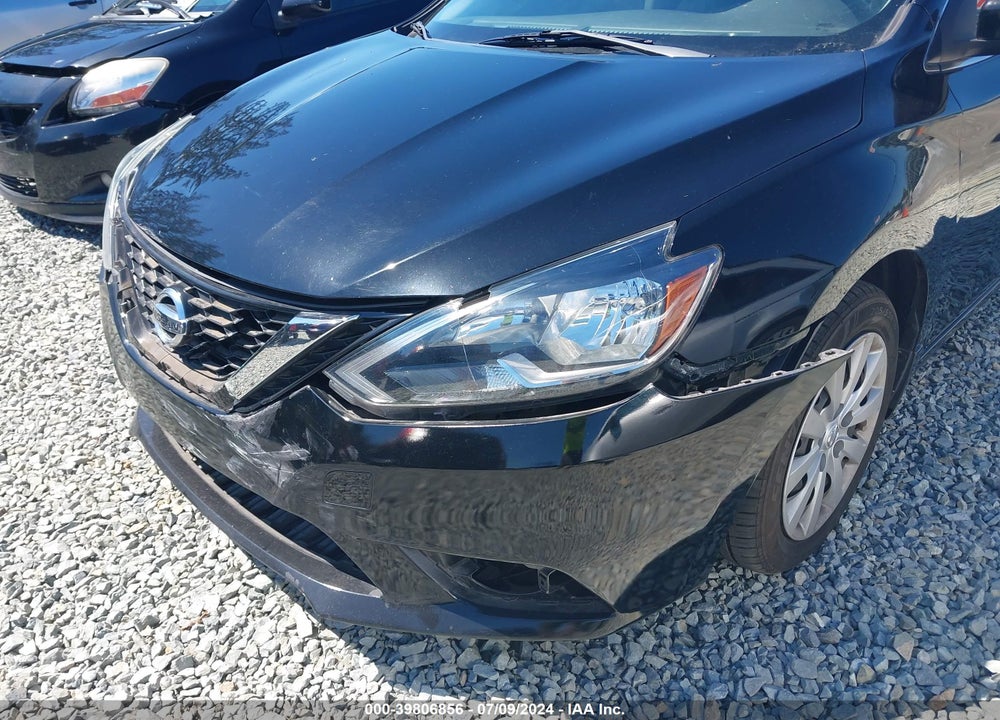 2017 NISSAN SENTRA SV VIN: 3N1AB7APXHY370668