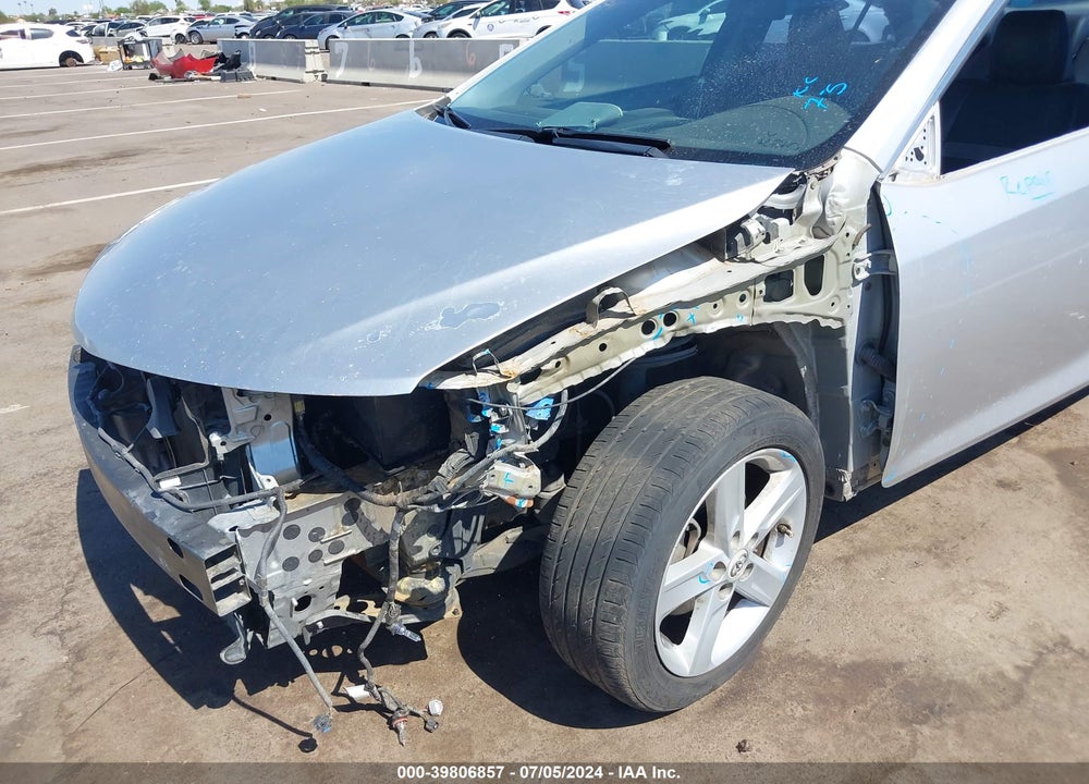 2012 TOYOTA CAMRY SE VIN: 4T1BF1FK1CU597917