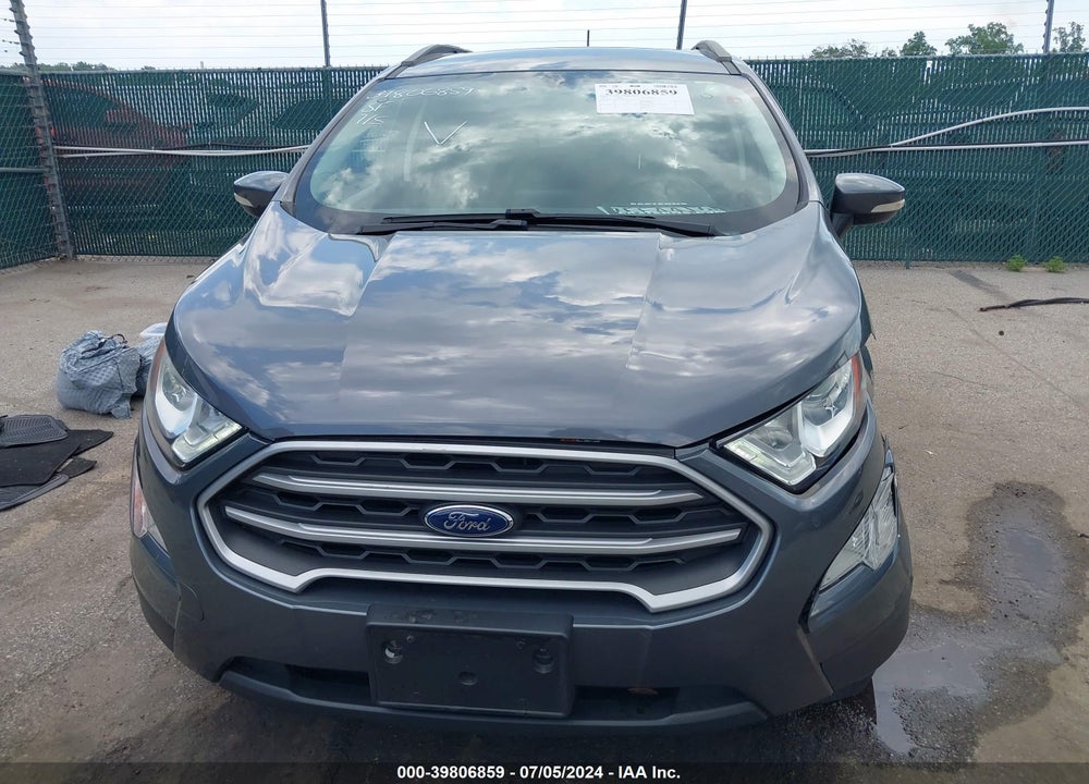 2019 FORD ECOSPORT SE VIN: MAJ3S2GE8KC288362