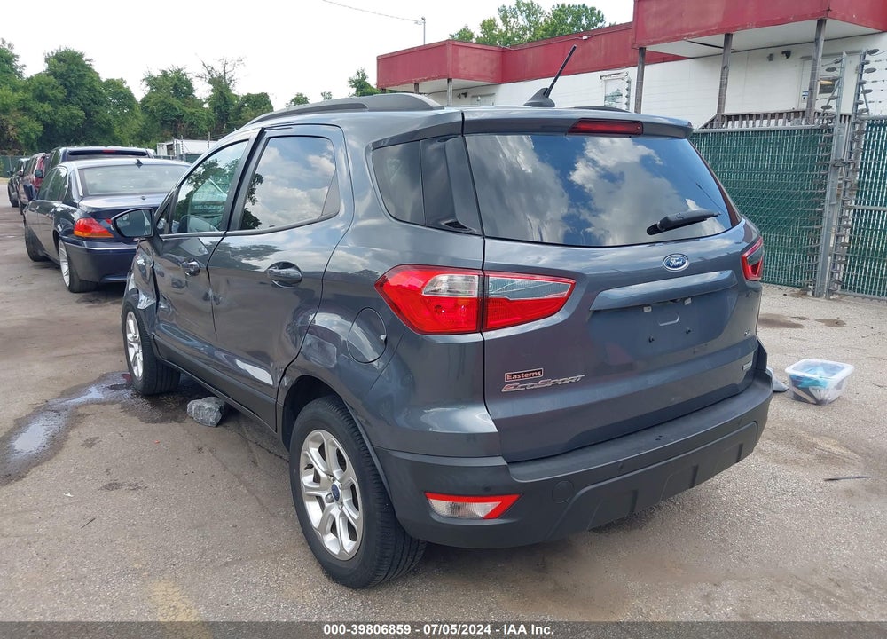 2019 FORD ECOSPORT SE VIN: MAJ3S2GE8KC288362