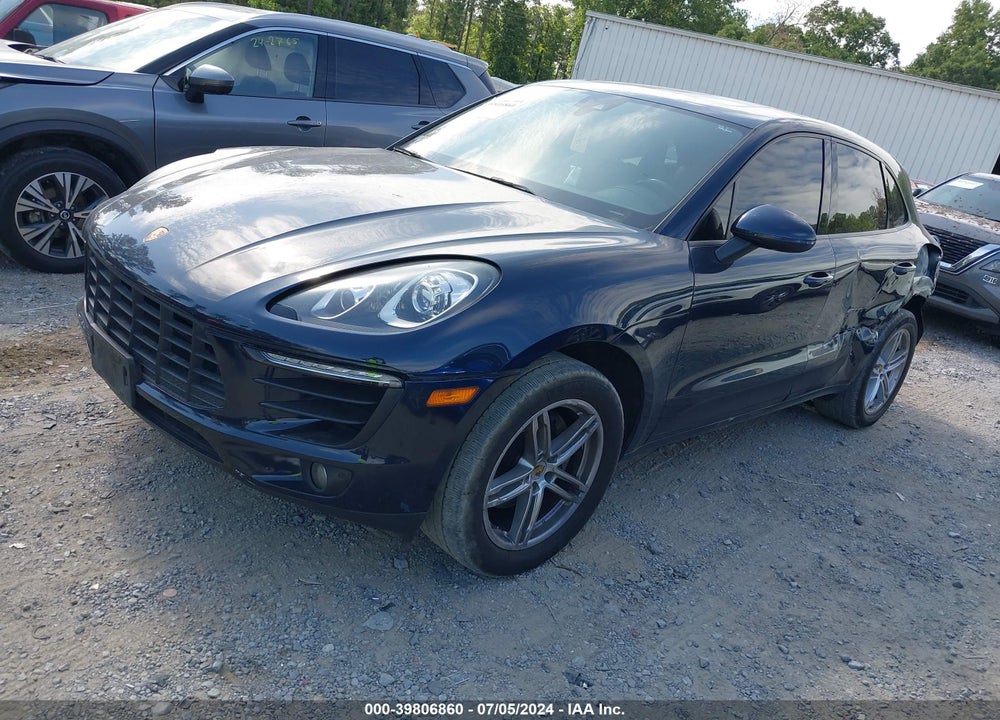 2017 PORSCHE MACAN VIN: WP1AA2A54HLB04538