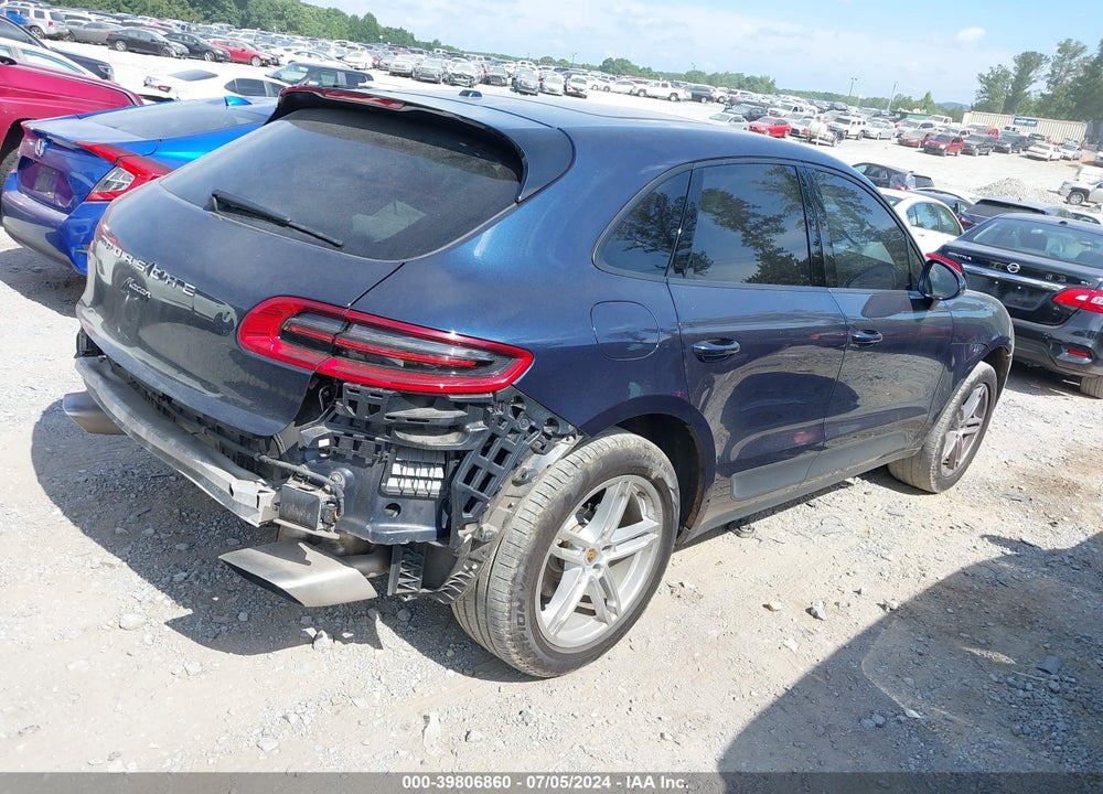 2017 PORSCHE MACAN VIN: WP1AA2A54HLB04538