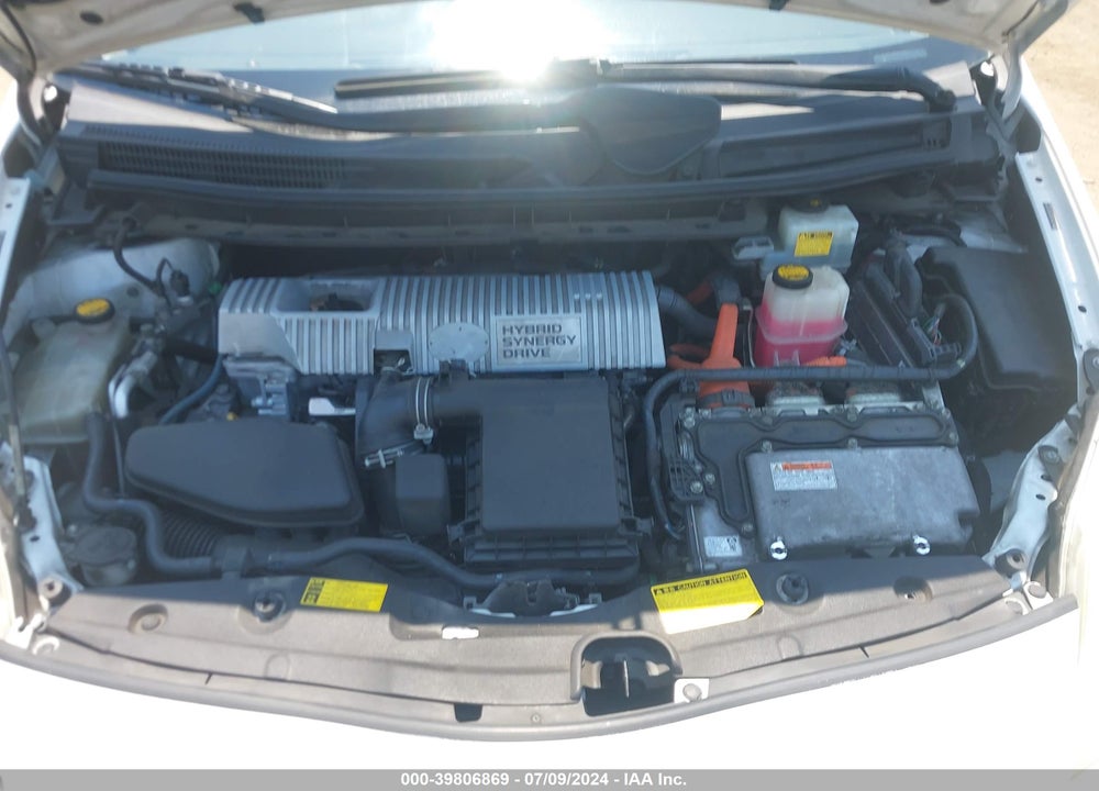 2011 TOYOTA PRIUS TWO VIN: JTDKN3DU5B0250295
