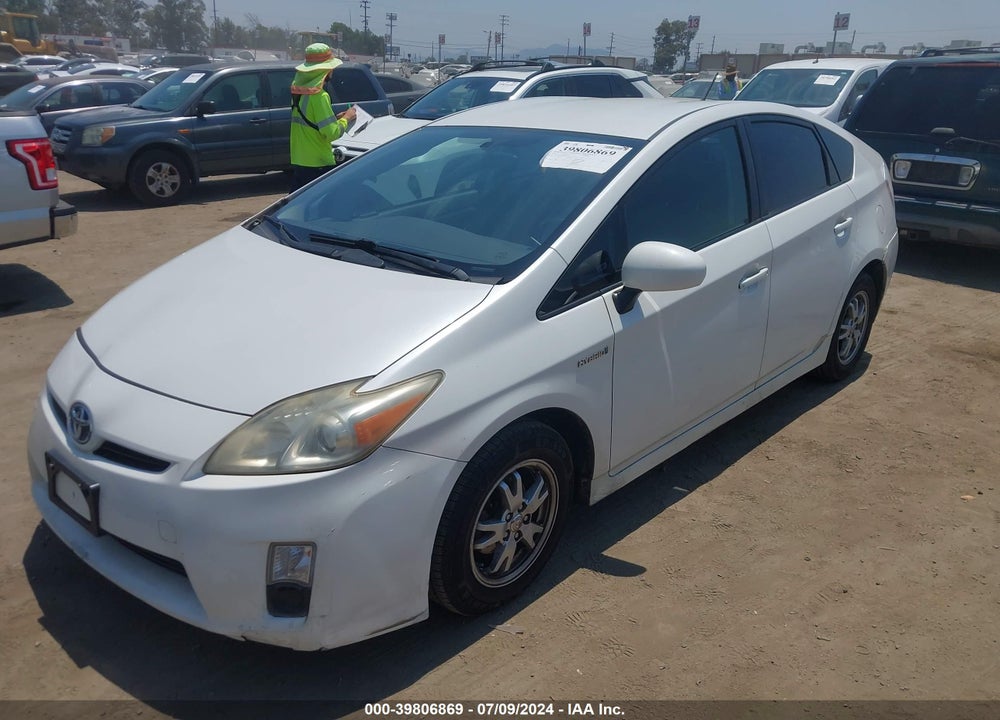2011 TOYOTA PRIUS TWO VIN: JTDKN3DU5B0250295