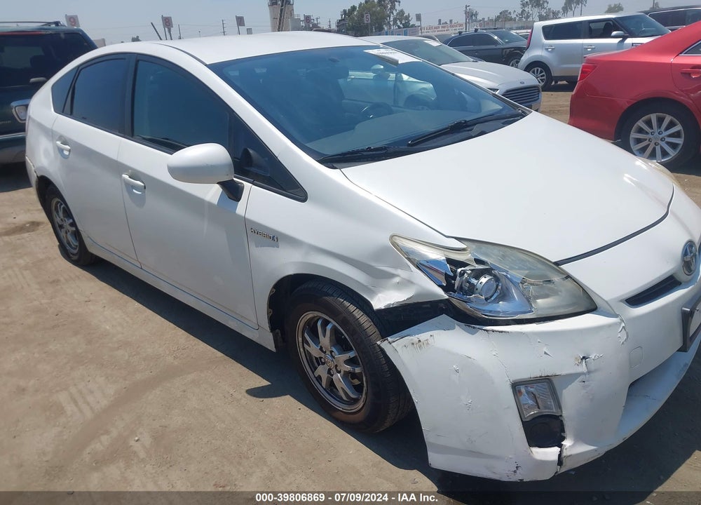 2011 TOYOTA PRIUS TWO VIN: JTDKN3DU5B0250295