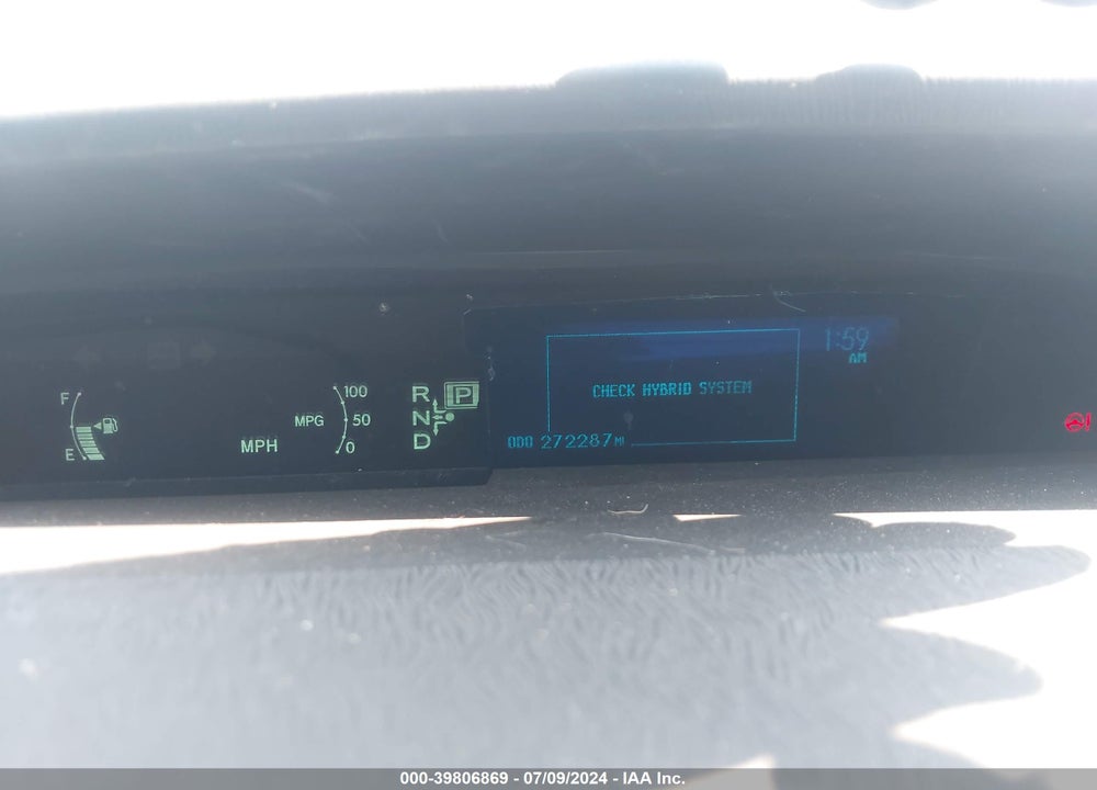 2011 TOYOTA PRIUS TWO VIN: JTDKN3DU5B0250295