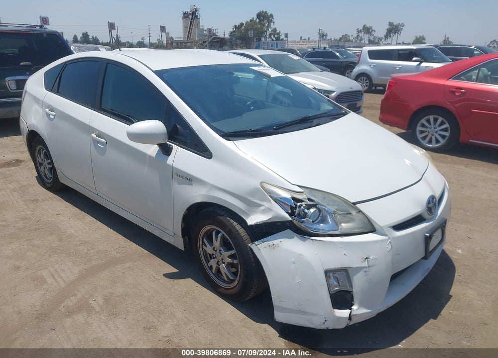 2011 TOYOTA PRIUS TWO VIN: JTDKN3DU5B0250295