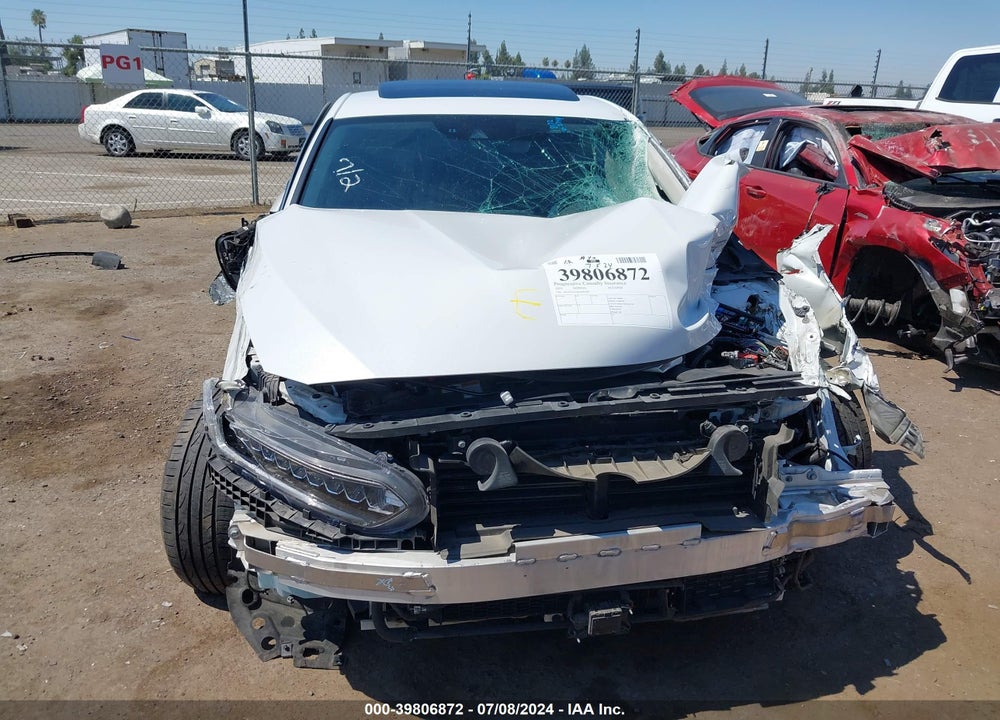2019 HONDA ACCORD HYBRID TOURING VIN: 1HGCV3F90KA006188