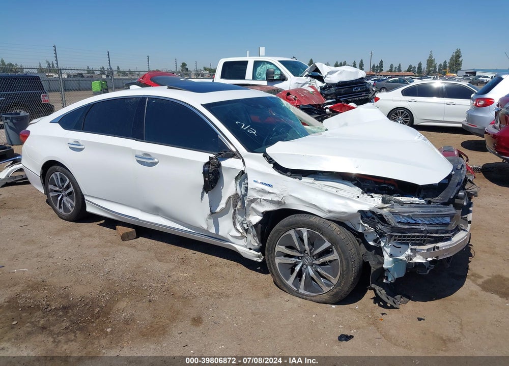 2019 HONDA ACCORD HYBRID TOURING VIN: 1HGCV3F90KA006188