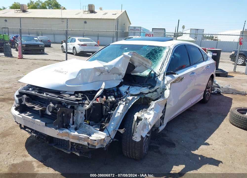 2019 HONDA ACCORD HYBRID TOURING VIN: 1HGCV3F90KA006188