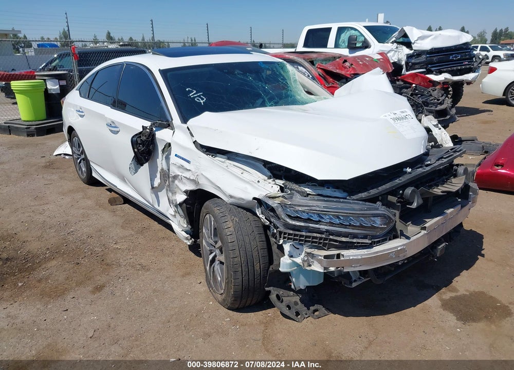 2019 HONDA ACCORD HYBRID TOURING VIN: 1HGCV3F90KA006188