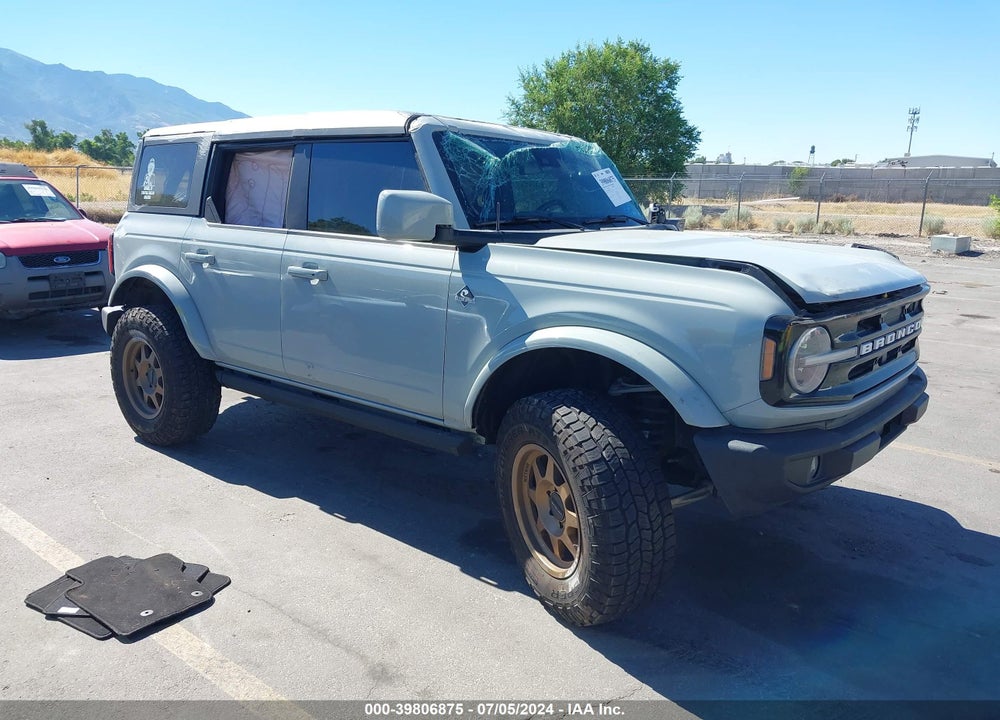 2021 FORD BRONCO BIG BEND/BLACK DIAMOND/OUTER BANKS VIN: 1FMDE5BH6MLA69083