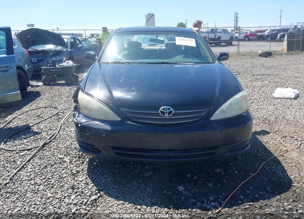 2002 TOYOTA CAMRY LE VIN: 4T1BE32KX2U090632
