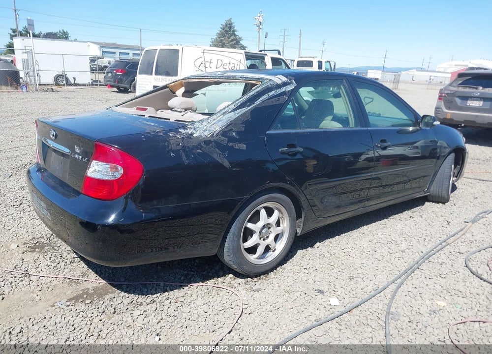 2002 TOYOTA CAMRY LE VIN: 4T1BE32KX2U090632