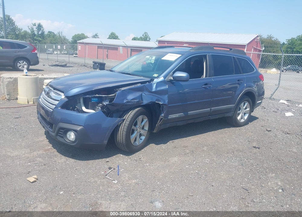 2014 SUBARU OUTBACK 2.5I LIMITED VIN: 4S4BRBLC9E3234512