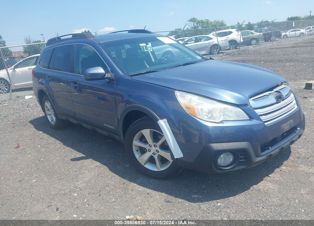 2014 SUBARU OUTBACK 2.5I LIMITED VIN: 4S4BRBLC9E3234512