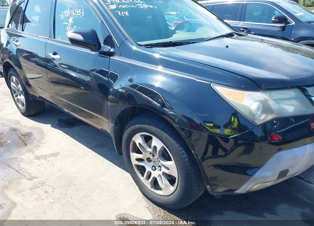 2007 ACURA MDX VIN: 2HNYD28227H516689