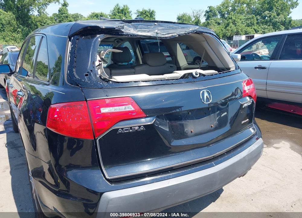 2007 ACURA MDX VIN: 2HNYD28227H516689