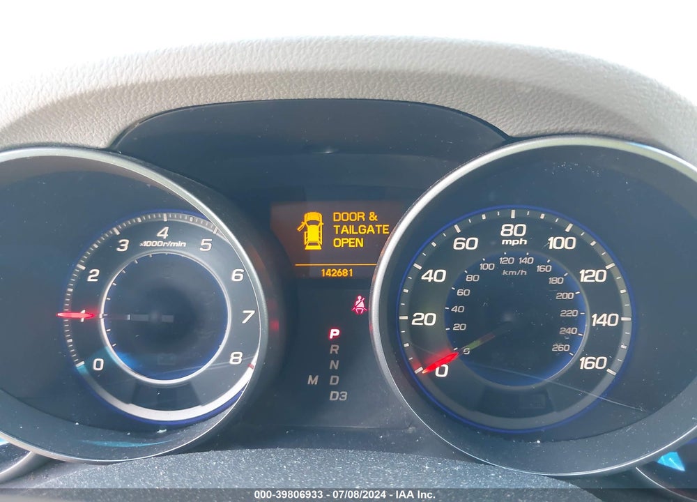 2007 ACURA MDX VIN: 2HNYD28227H516689