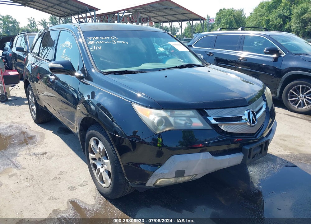 2007 ACURA MDX VIN: 2HNYD28227H516689