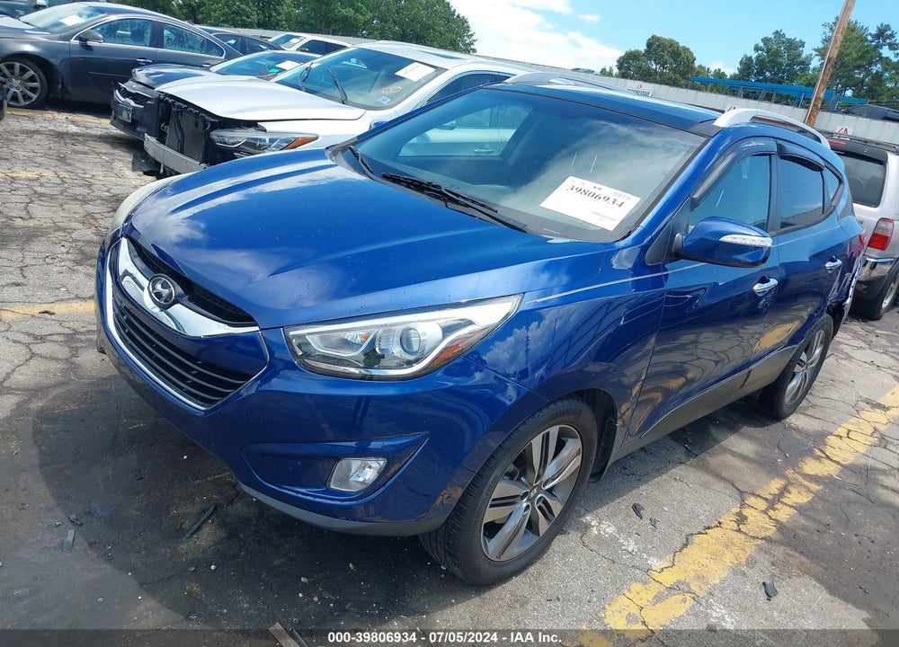 2014 HYUNDAI TUCSON LIMITED VIN: KM8JU3AG8EU851948