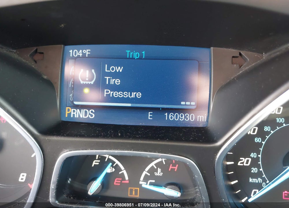 2014 FORD ESCAPE SE VIN: 1FMCU9GX5EUD44590