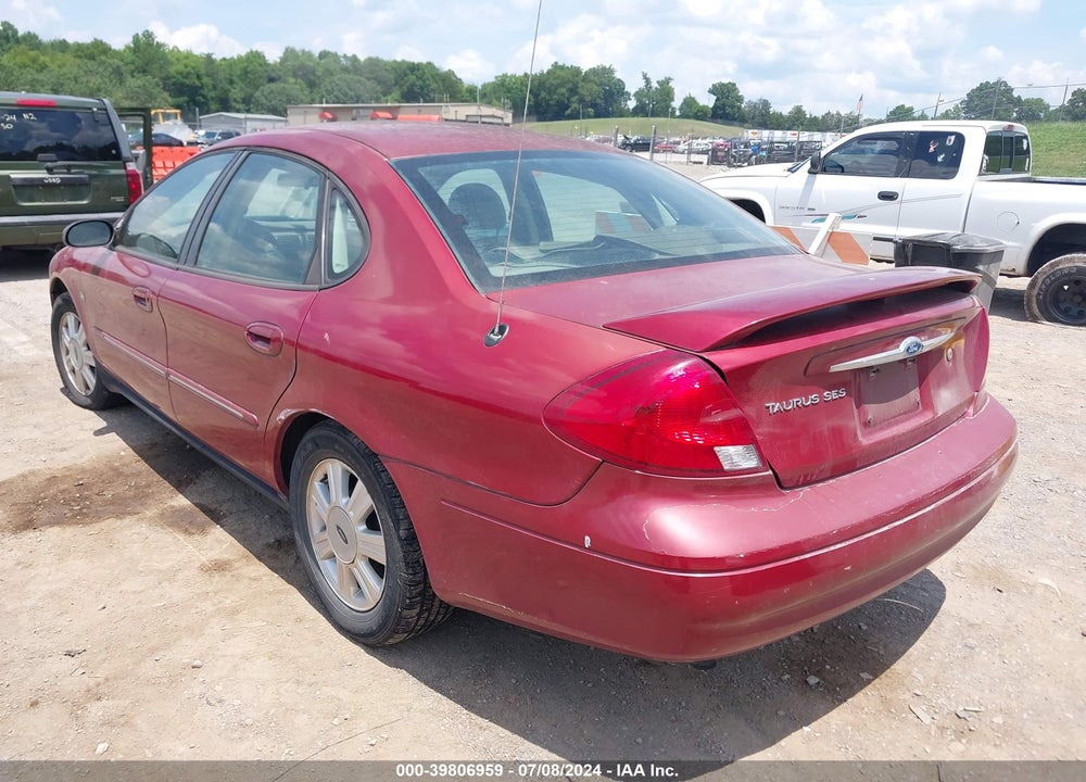 2003 FORD TAURUS SEL VIN: 1FAFP56S83G165792