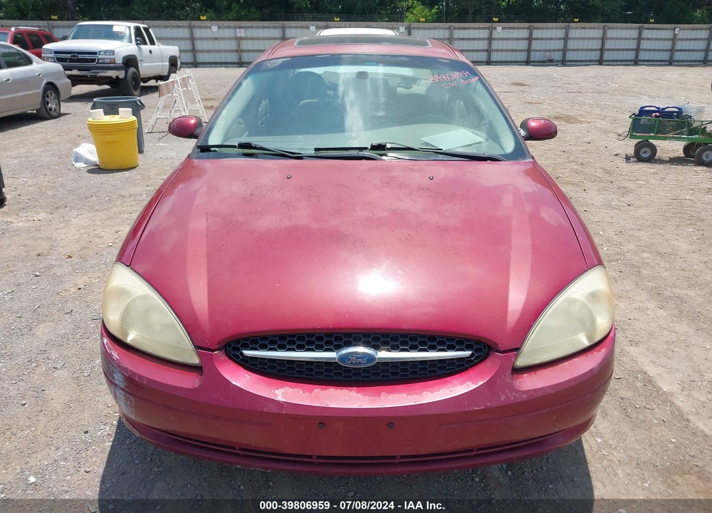 2003 FORD TAURUS SEL VIN: 1FAFP56S83G165792