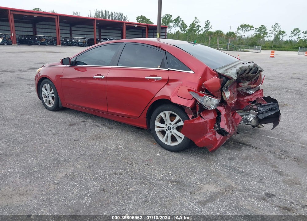 2013 HYUNDAI SONATA LIMITED VIN: 5NPEC4AC9DH555597