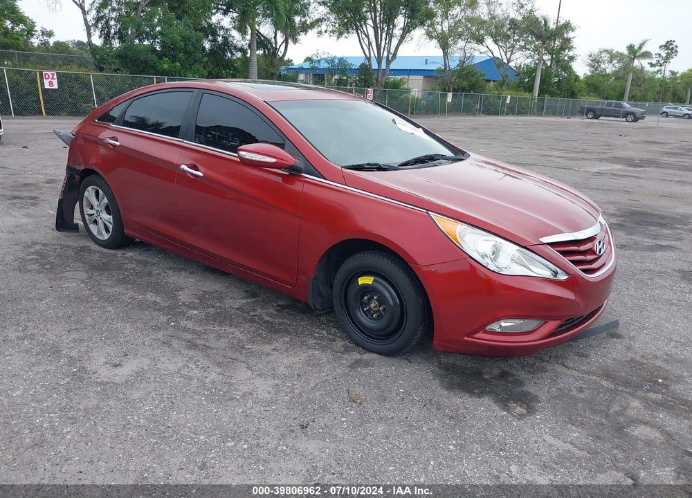 2013 HYUNDAI SONATA LIMITED VIN: 5NPEC4AC9DH555597