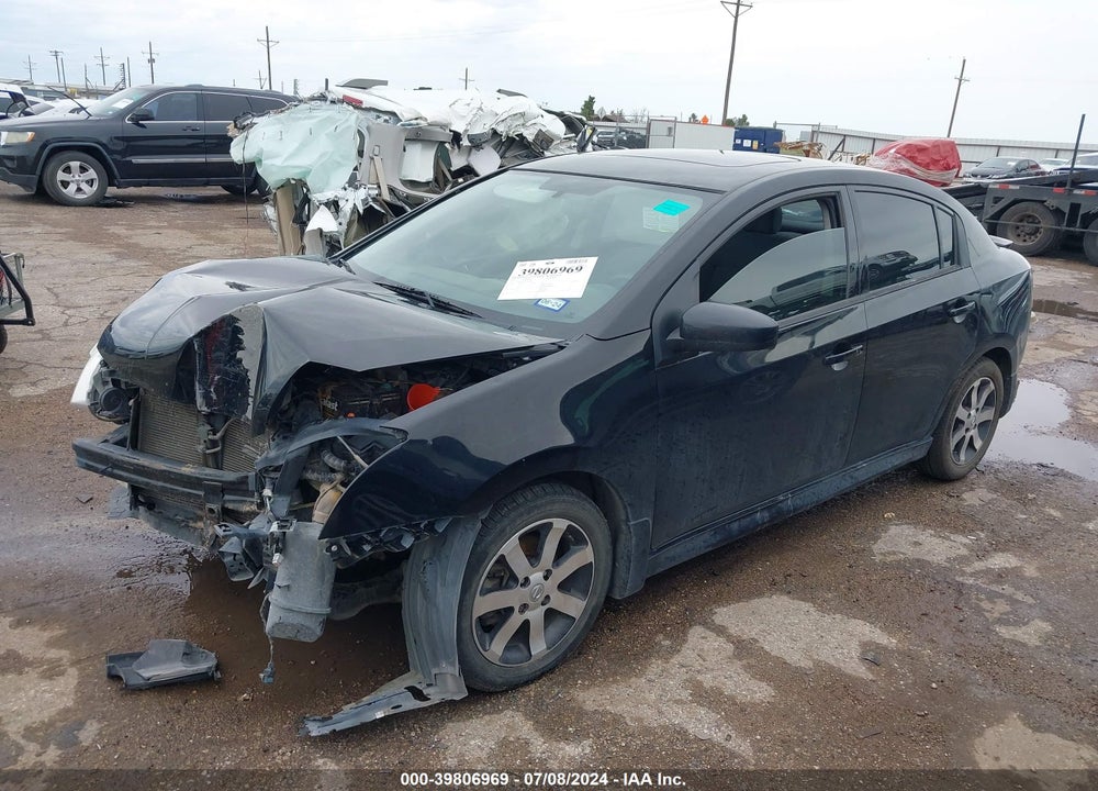 2012 NISSAN SENTRA 2.0 SR VIN: 3N1AB6APXCL742140