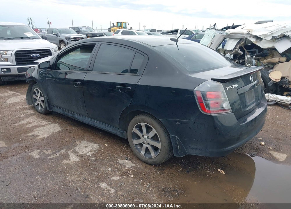 2012 NISSAN SENTRA 2.0 SR VIN: 3N1AB6APXCL742140