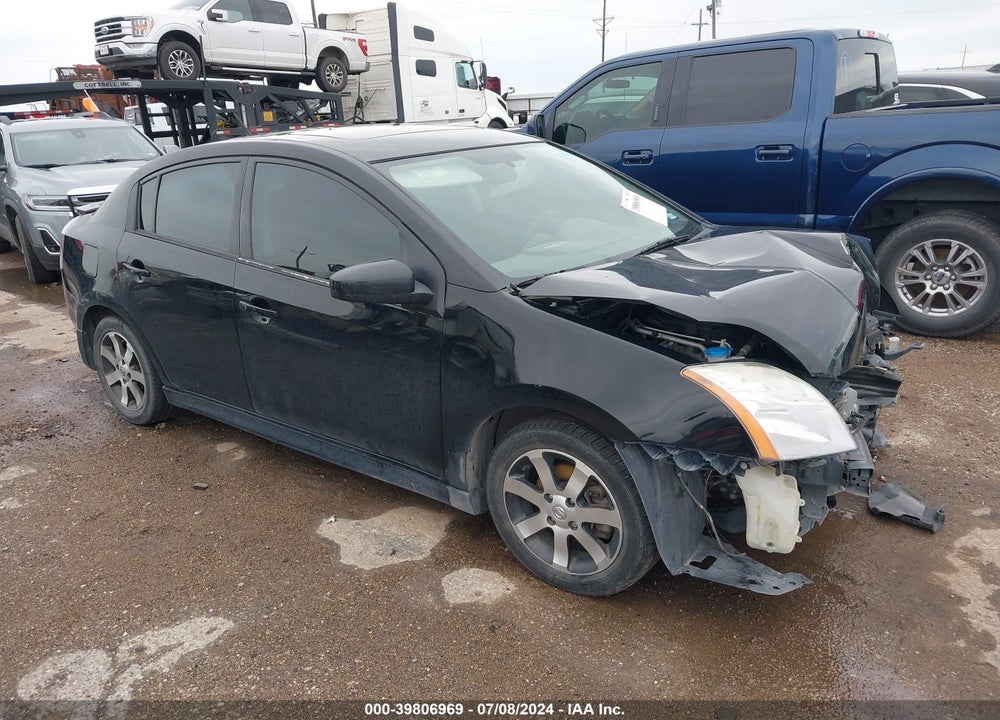 2012 NISSAN SENTRA 2.0 SR VIN: 3N1AB6APXCL742140
