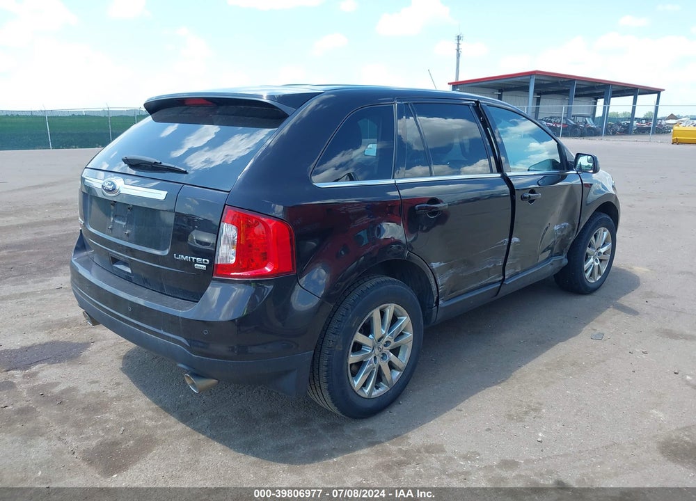 2013 FORD EDGE LIMITED VIN: 2FMDK4KC8DBC26670