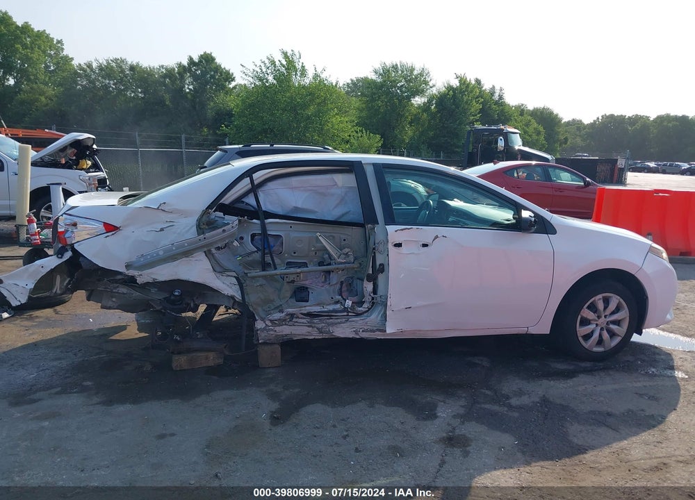 2016 TOYOTA COROLLA LE VIN: 2T1BURHE3GC625610