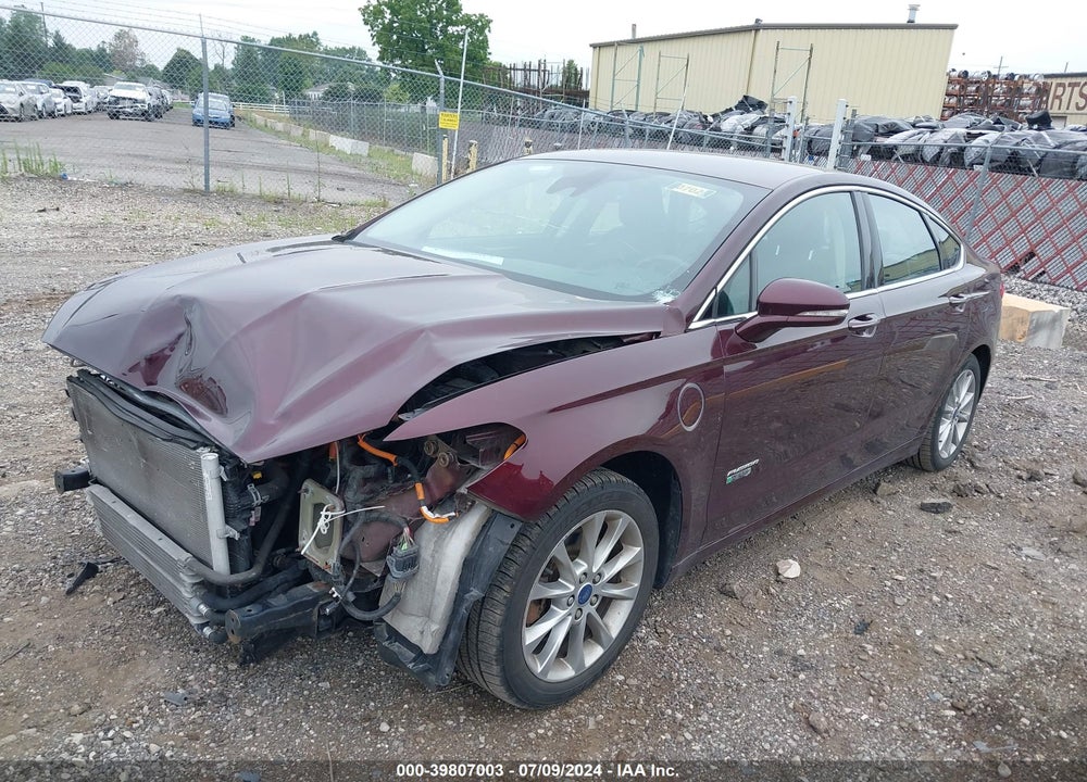 2017 FORD FUSION ENERGI SE LUXURY VIN: 3FA6P0PU9HR272787