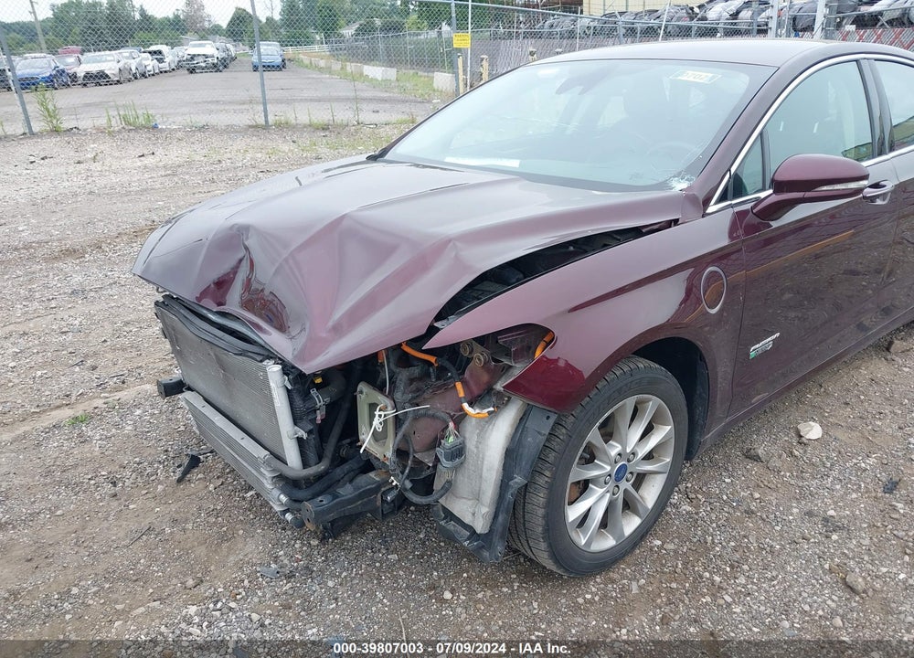 2017 FORD FUSION ENERGI SE LUXURY VIN: 3FA6P0PU9HR272787