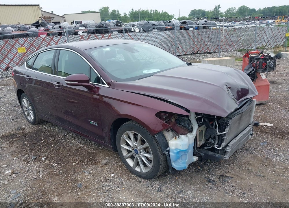 2017 FORD FUSION ENERGI SE LUXURY VIN: 3FA6P0PU9HR272787